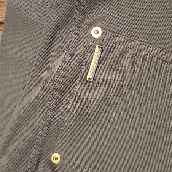 Michael Kors Olive stretch Pant Woman Size L - Picture 7 of 9